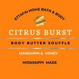 Citrus Burst  - Body Butter Souffle - Party Favors